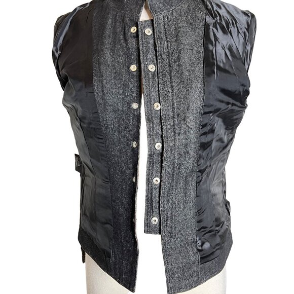 H & D Classic Leather Collection Women’s Large Motorcycle Jacket - Picture 11 of 16